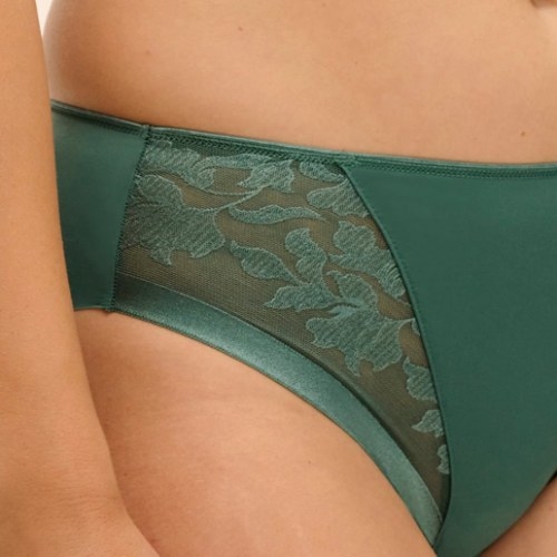 Fantasy Lingerie Illusion vert slip