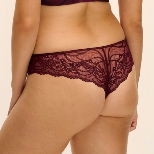 Fantasy Lingerie Cesile bordeaux slip brésilien