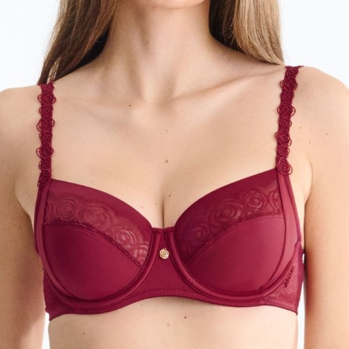 Lisca Ruby rouge soutien-gorge sans forme