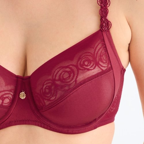 Lisca Ruby rouge soutien-gorge sans forme