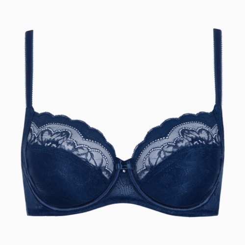 Lisca Evelyn bleu marine soutien-gorge sans forme