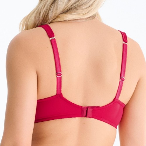 Lisca Evelyn rouge soutien-gorge sans armatures en dentelle