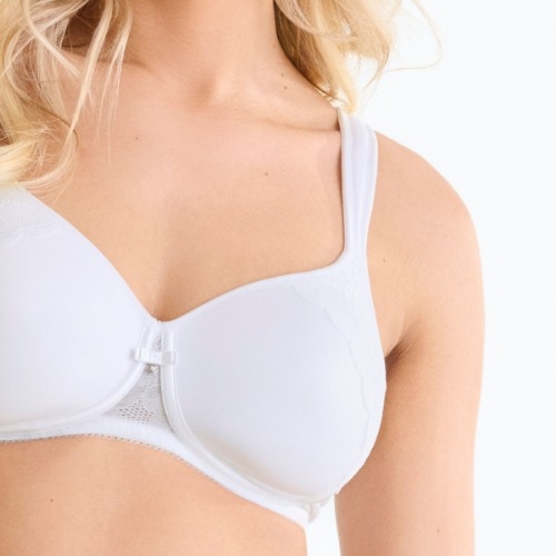 Lisca Evelyn blanc soutien-gorge sans armatures en dentelle
