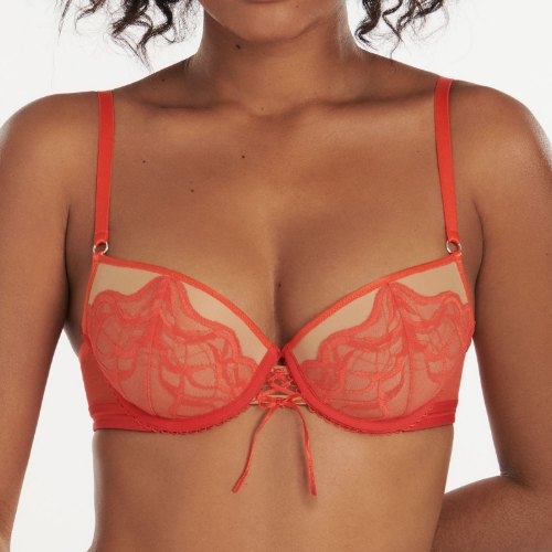 Lisca Dione rouge soutien-gorge rembourré