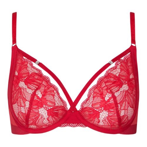 Lisca Sympathy rouge soutien-gorge sans forme