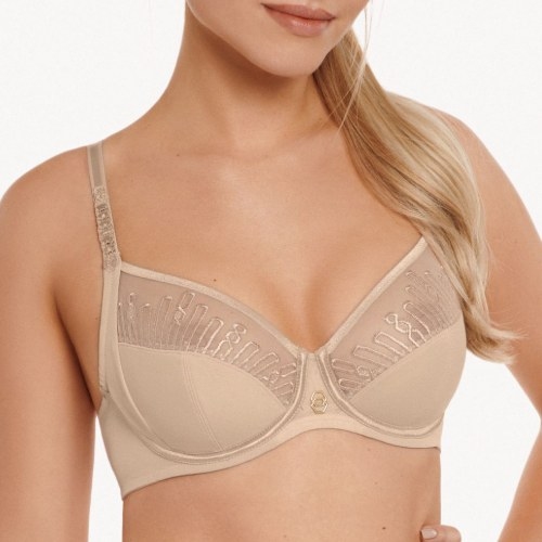 Lisca Ivonne marron soutien-gorge sans forme
