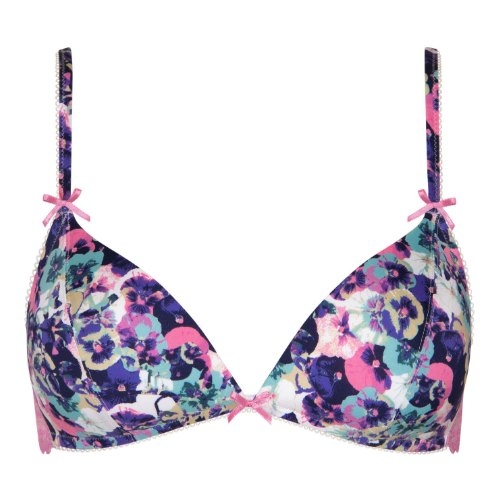 Lisca Kimberly bleu violet soutien-gorge sans armatures en dentelle