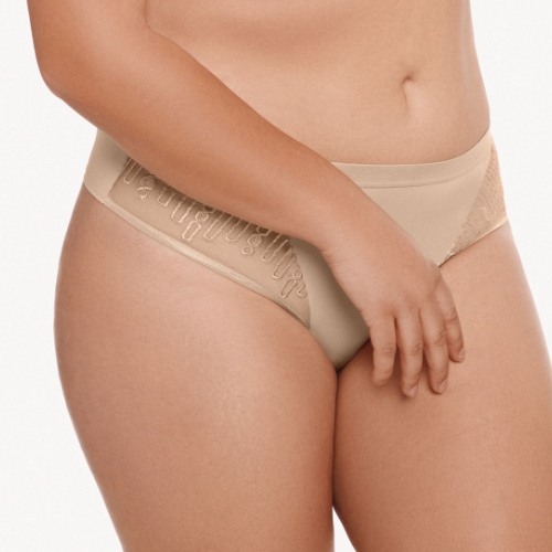 Lisca Ivonne marron culotte string