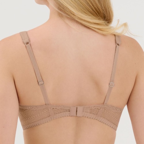 Lisca Lucky marron soutien-gorge sans armatures en dentelle