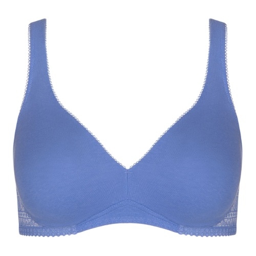 Lisca Lucky bleu soutien-gorge sans armatures en dentelle