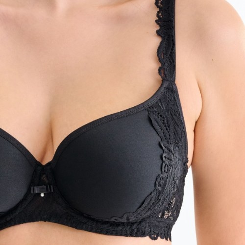 Lisca Tiara noir soutien-gorge rembourré