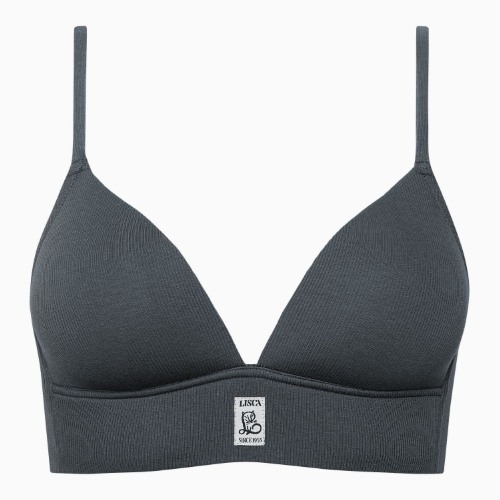 Lisca Freedom gris foncé soutien-gorge sans armatures en dentelle
