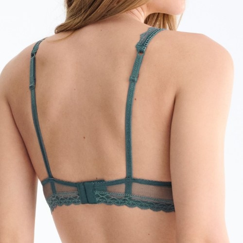 Lisca Tiffany vert soutien-gorge sans armatures en dentelle