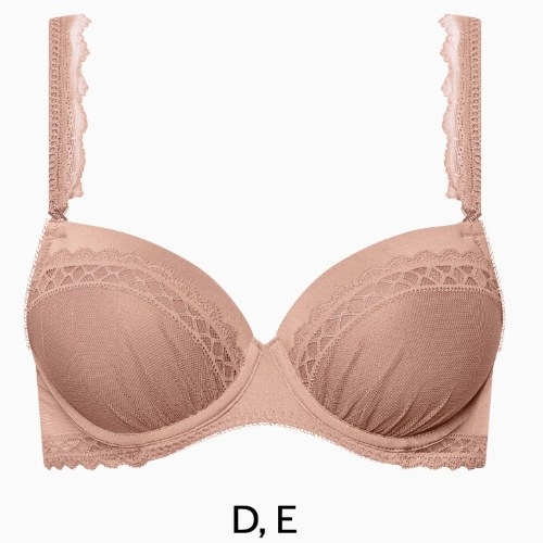 Lisca Tiffany marron soutien-gorge rembourré
