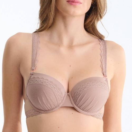 Lisca Tiffany marron soutien-gorge rembourré