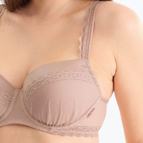 Lisca Tiffany marron soutien-gorge rembourré