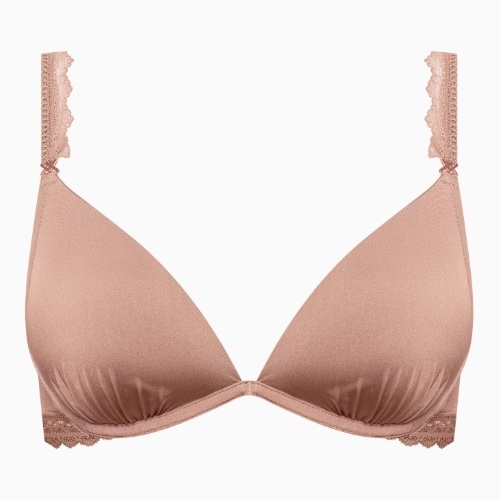 Lisca Tiffany marron soutien-gorge sans armatures en dentelle