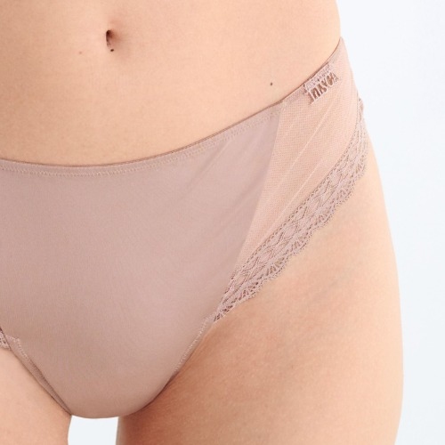 Lisca Tiffany marron slip brésilien