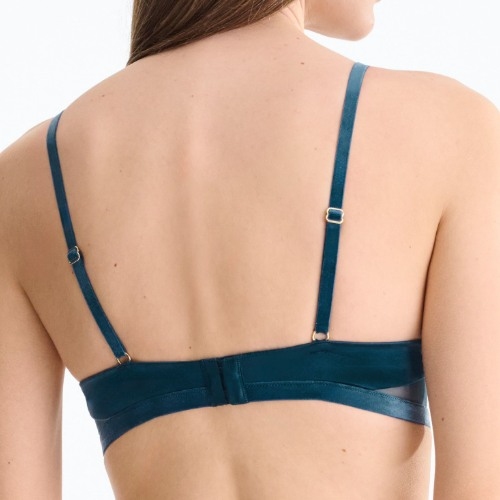 Lisca Velvet Luxe bleu soutien-gorge rembourré