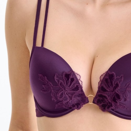 Lisca Velvet Luxe violet soutien-gorge push up