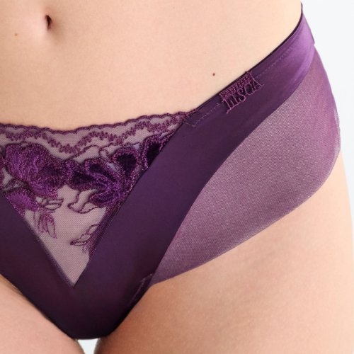 Lisca Velvet Luxe violet slip