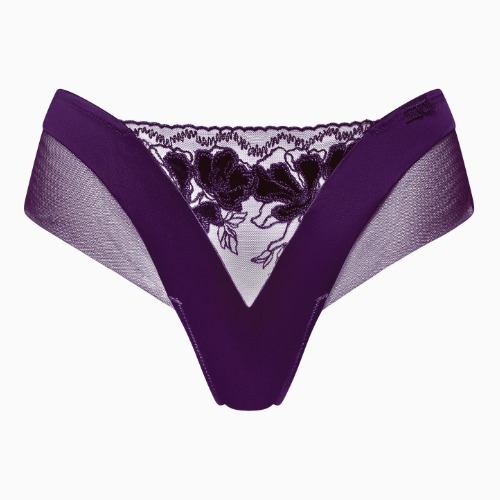 Lisca Velvet Luxe violet slip
