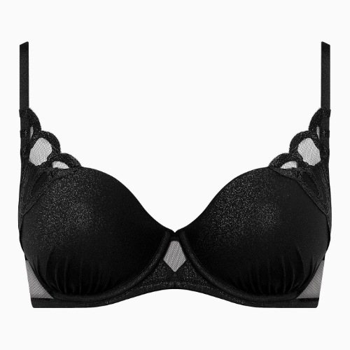 Lisca Shiny Secret noir soutien-gorge rembourré