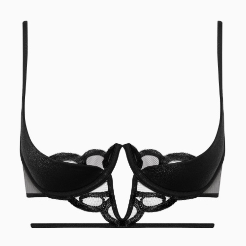 Lisca Shiny Secret noir soutien-gorge rembourré