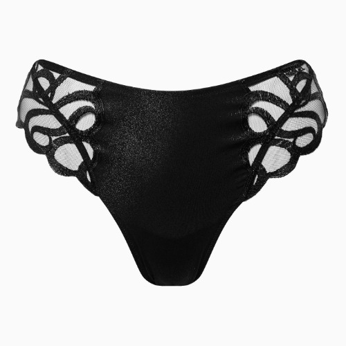 Lisca Shiny Secret noir slip