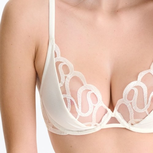 Lisca Shiny Secret blanc cassé soutien-gorge sans forme
