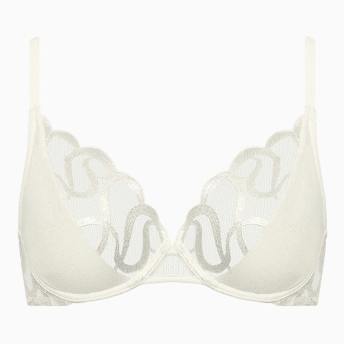 Lisca Shiny Secret blanc cassé soutien-gorge sans forme