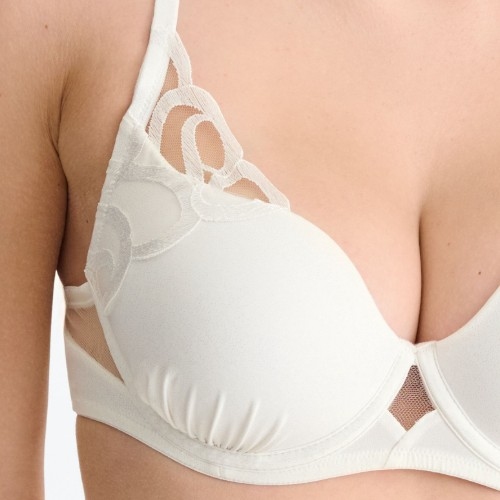 Lisca Shiny Secret blanc cassé soutien-gorge rembourré