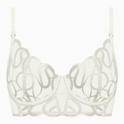 Lisca Shiny Secret blanc cassé soutien-gorge sans forme