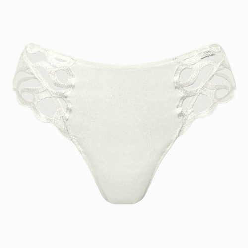 Lisca Shiny Secret blanc cassé slip