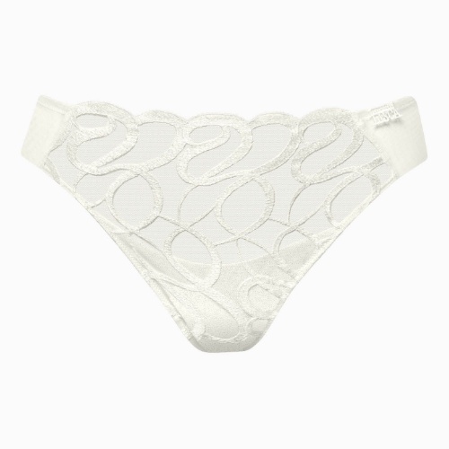 Lisca Shiny Secret blanc cassé slip
