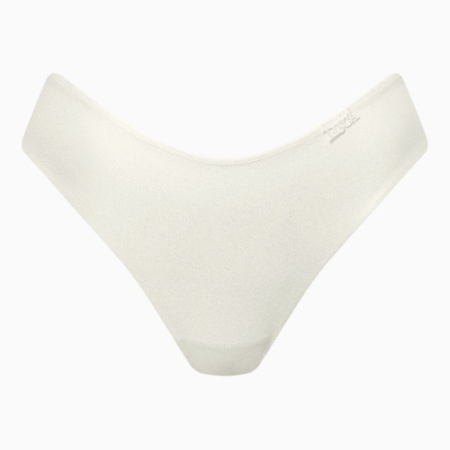 Lisca Shiny Secret blanc cassé slip brésilien