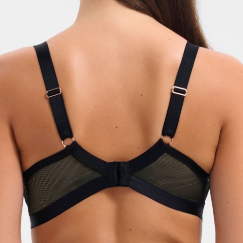 Lisca Mesh noir soutien-gorge sans forme