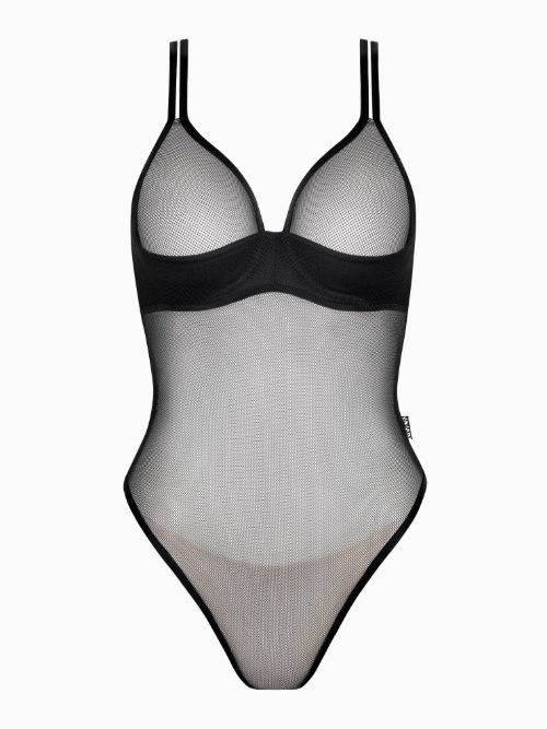 Lisca Mesh noir corselet