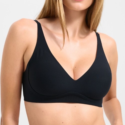 Lisca My Silhouette noir soutien-gorge sans armatures en dentelle