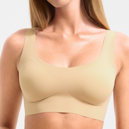 Lisca My Silhouette warm taupe soutien-gorge sans armatures en dentelle