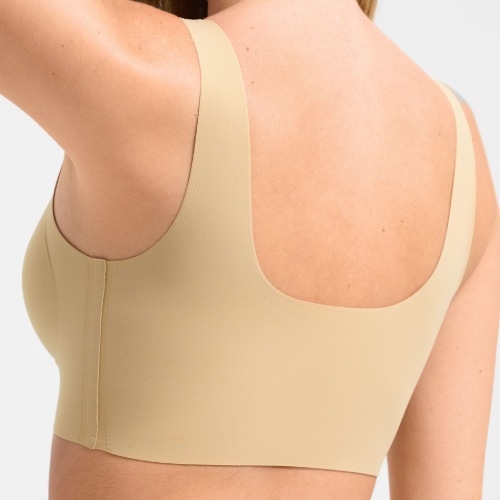 Lisca My Silhouette warm taupe soutien-gorge sans armatures en dentelle