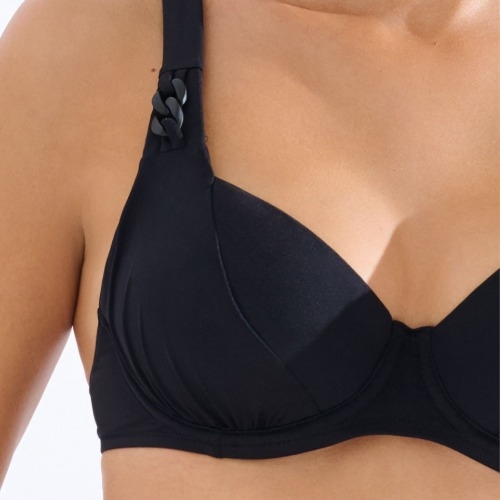 Maillots de bain Lisca Palma noir soutien-gorge bikini corbeille