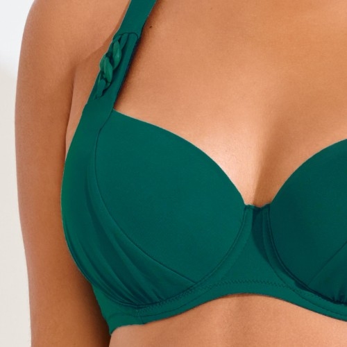 Maillots de bain Lisca Palma vert soutien-gorge bikini corbeille