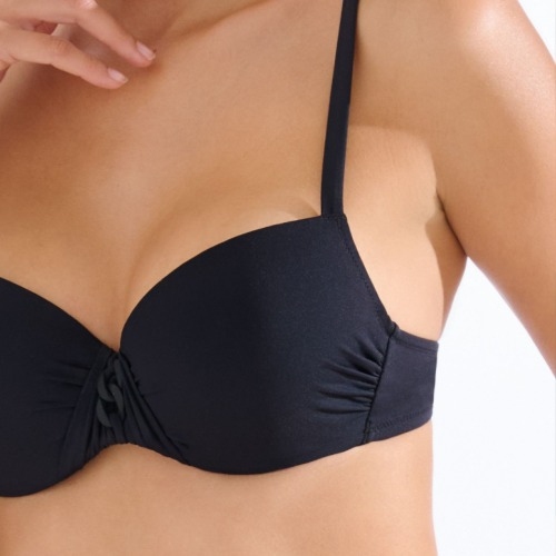 Maillots de bain Lisca Palma noir haut de bikini préformé