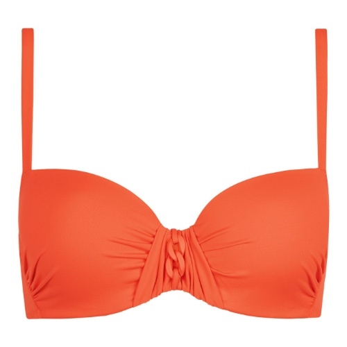 Maillots de bain Lisca Palma orange haut de bikini préformé