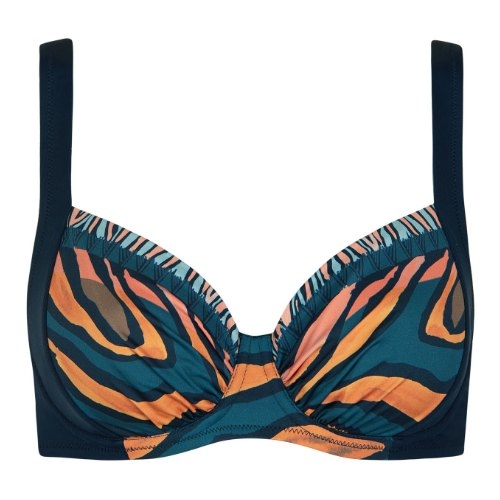 Maillots de bain Lisca Tanzania bleu soutien-gorge bikini corbeille