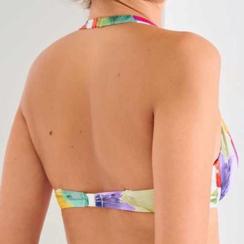 Maillots de bain Lisca Roma blanc haut de bikini préformé