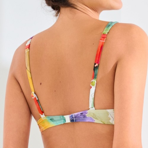 Maillots de bain Lisca Roma blanc haut de bikini préformé