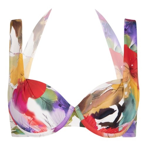 Maillots de bain Lisca Roma blanc haut de bikini préformé