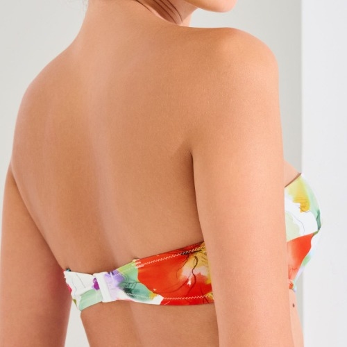 Maillots de bain Lisca Roma blanc soutien-gorge bikini corbeille